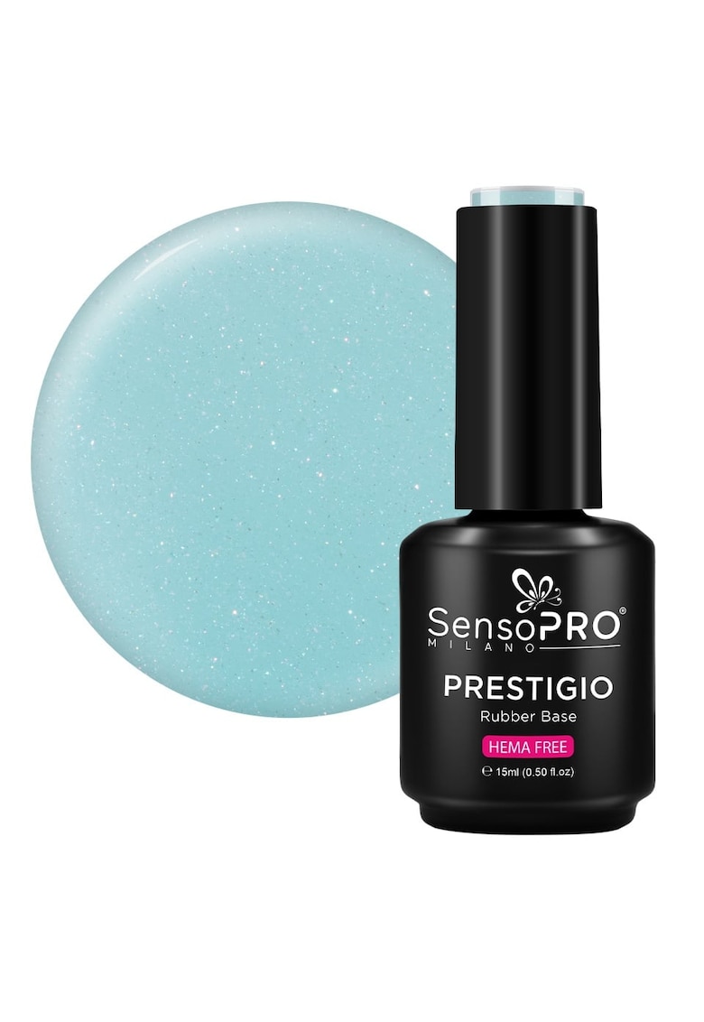 Rubber Base PRESTIGIO - Caribbean Blue 15ml