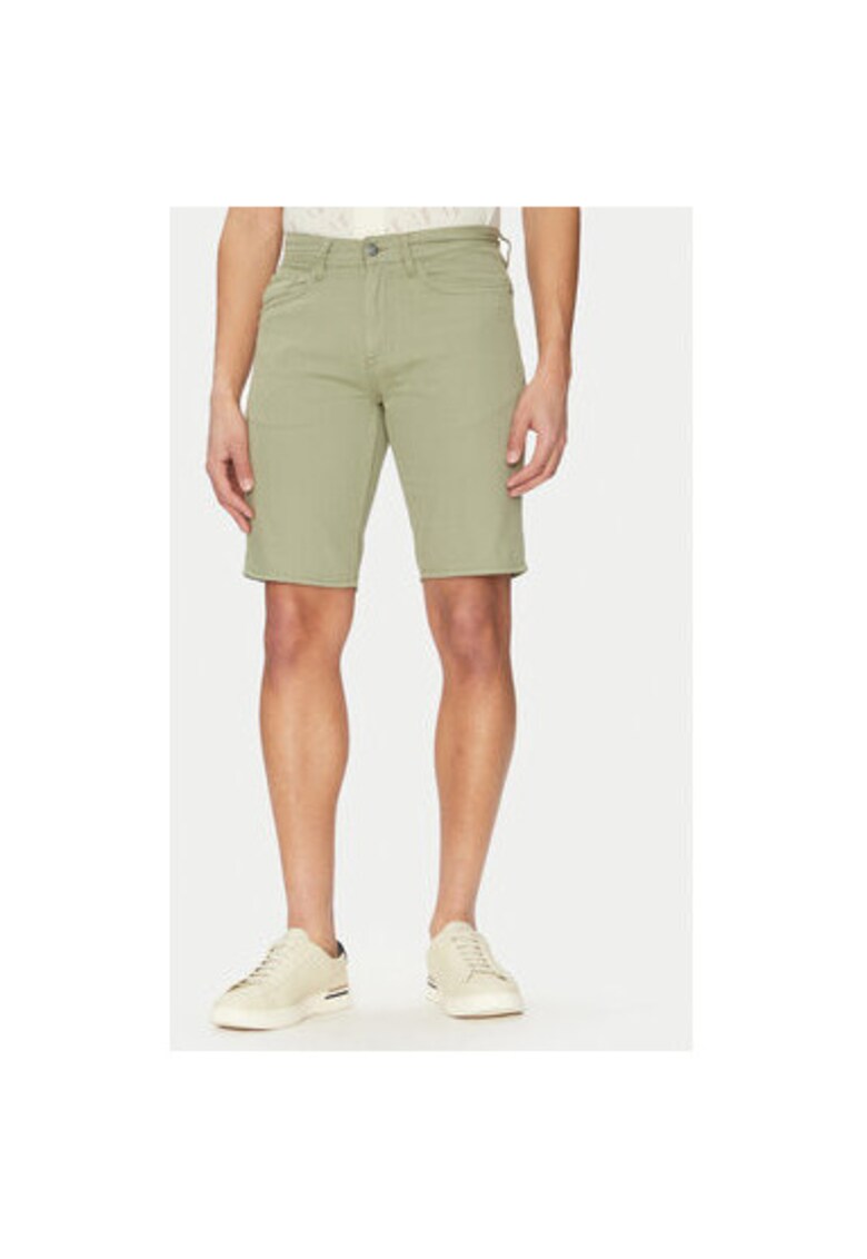 Pantaloni scurti din denim barbati 20718128 - Bumbac - Verde - Verde