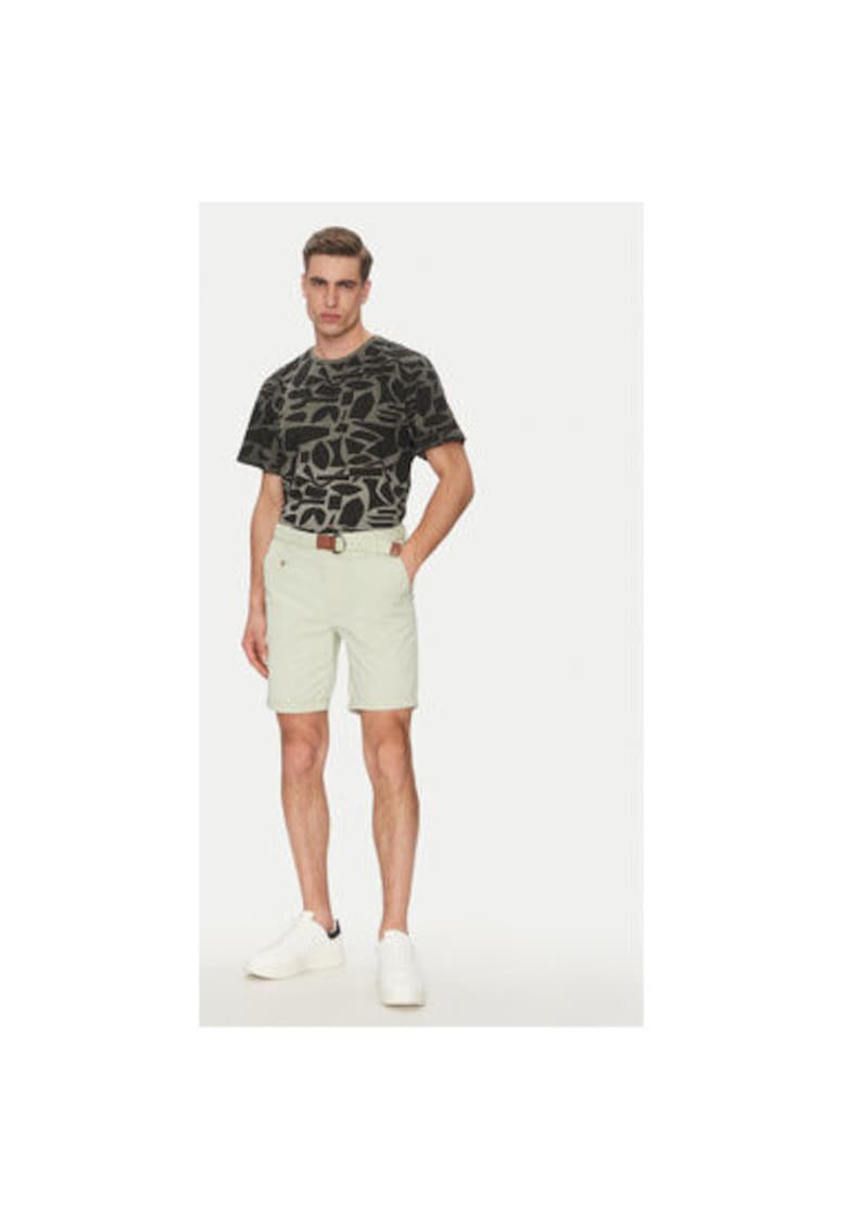 Pantaloni scurti barbati INCONOR 70-060 - Bumbac - Verde - Verde