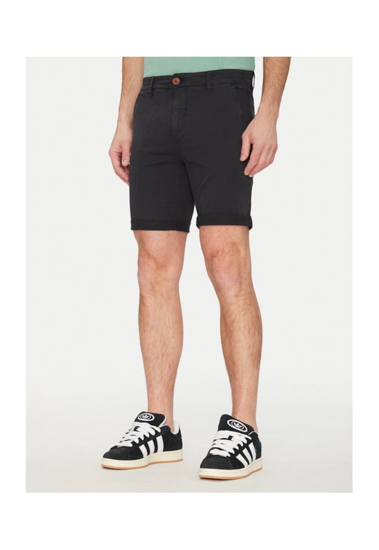 Pantaloni scurti barbati 20717939 - Bumbac - 467963 - Negru