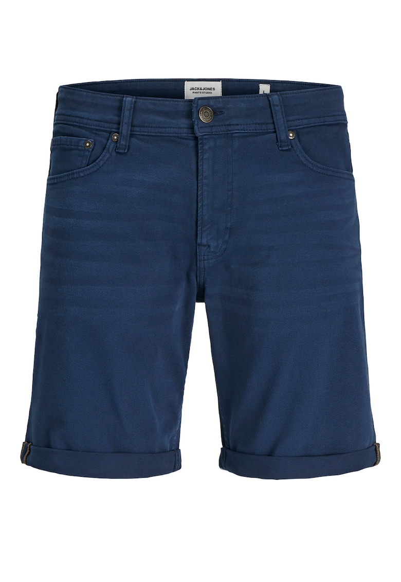 Pantaloni scurti din denim barbati Jack Jones - 12274985 - Bumbac - Bleumarin - Bleumarin