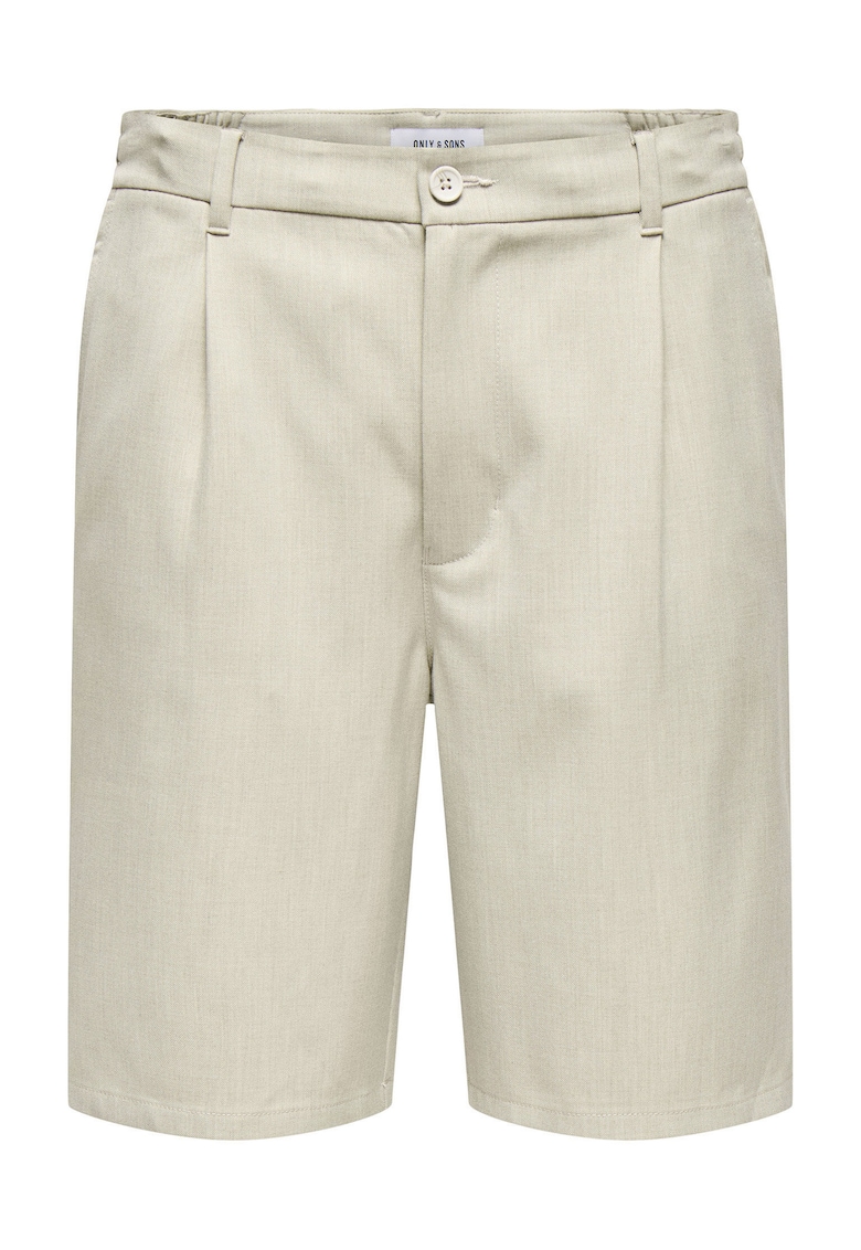 Pantaloni scurti barbati Sons - 22032473 - Poliester reciclat/Viscoza - Bej