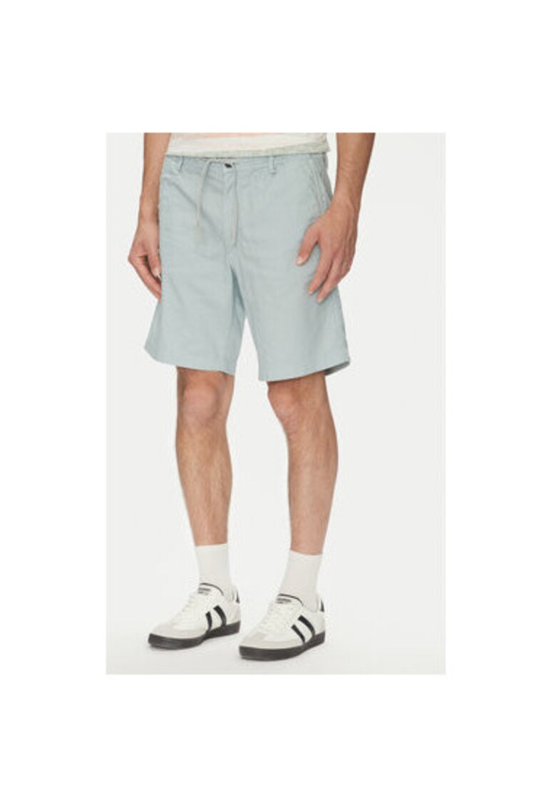 Pantaloni scurti barbati Jack Jones - 12274968 - Bumbac/In - Albastru deschis - Albastru deschis