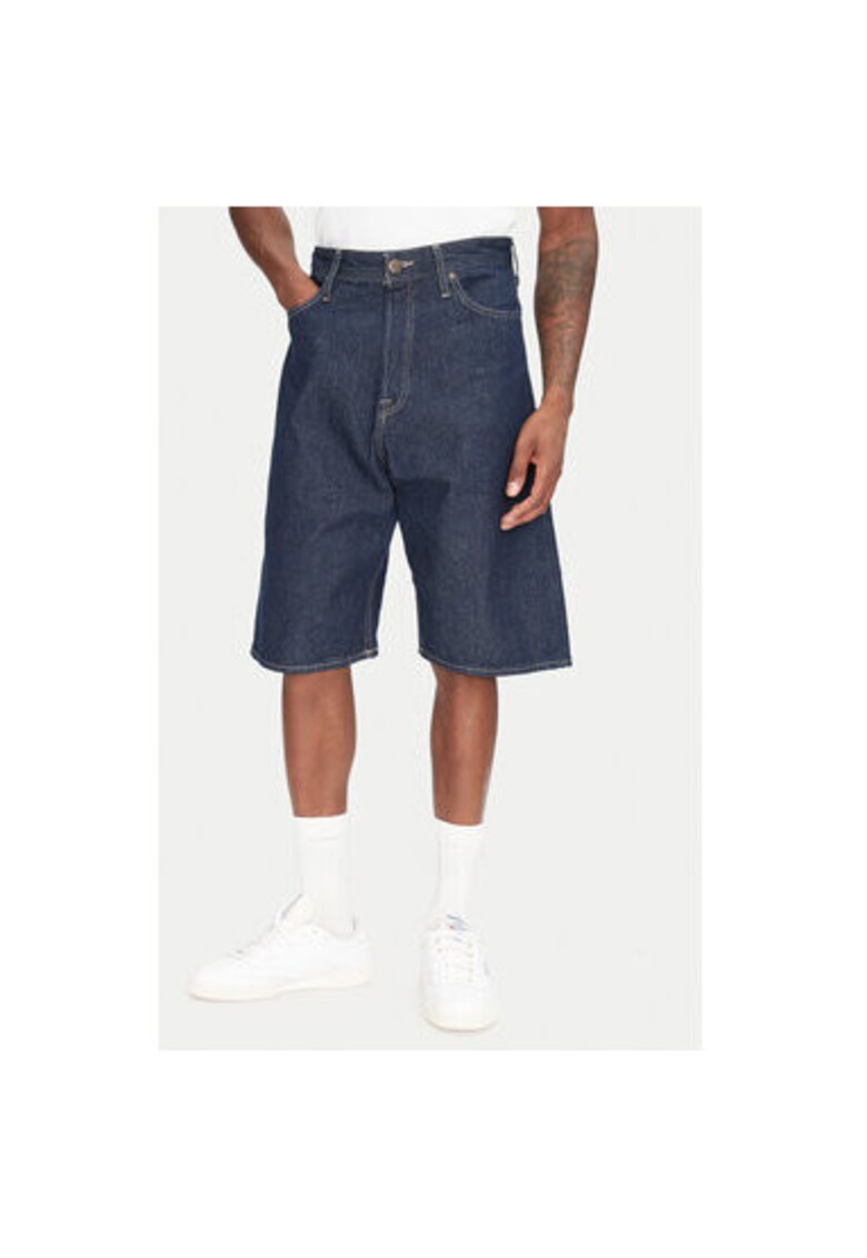 Pantaloni scurti din denim barbati Jack Jones - 12272214 - Bumbac - Bleumarin - Bleumarin