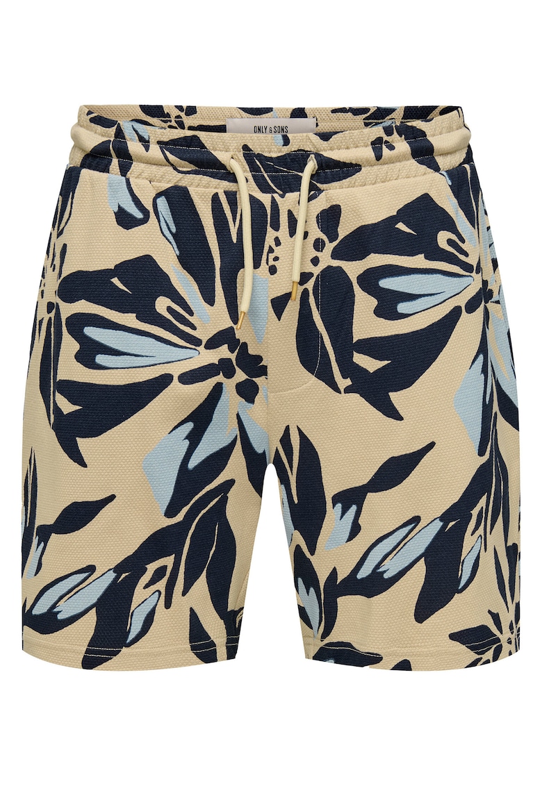 Pantaloni scurti barbati Sons - 22034086 - Bumbac/Poliester - Bej - Bej