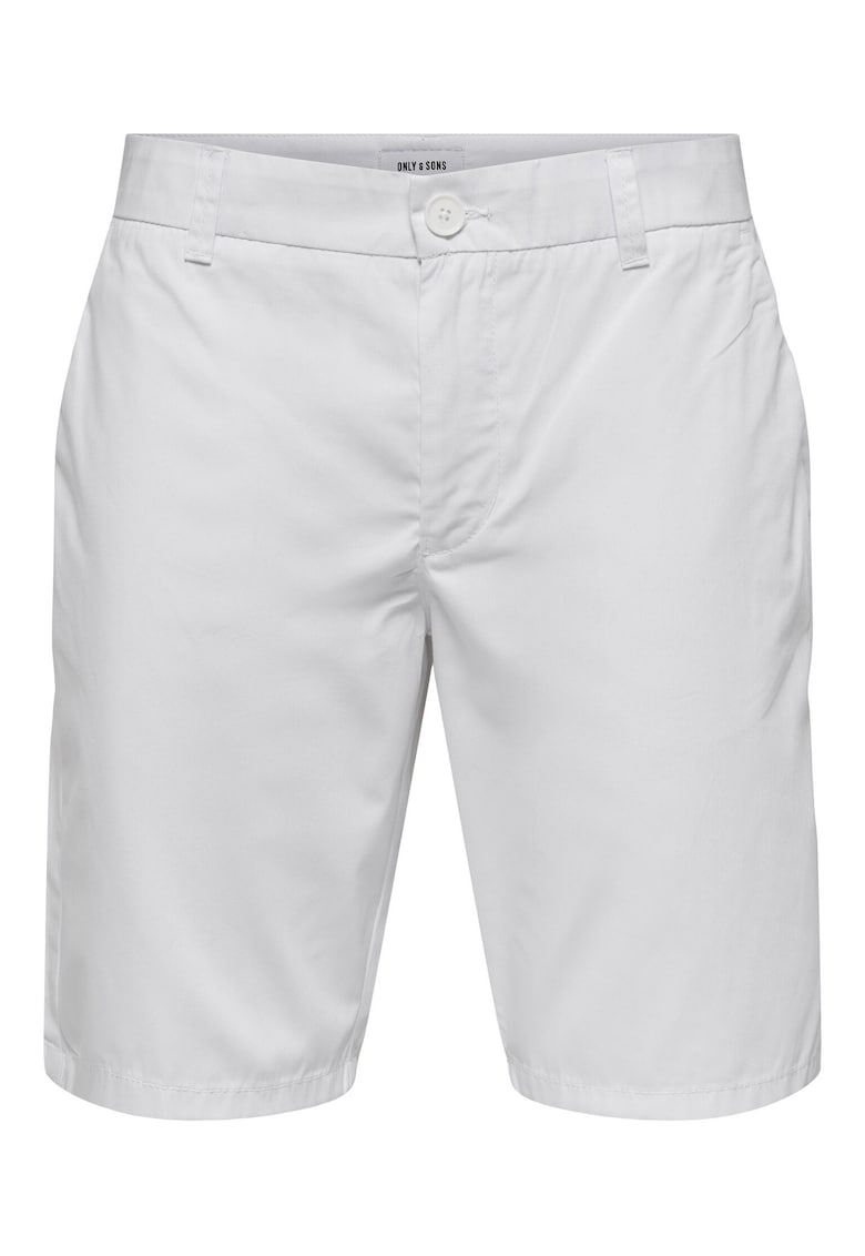 Pantaloni scurti barbati Sons - 22034682 - Bumbac/Poliester - Ecru