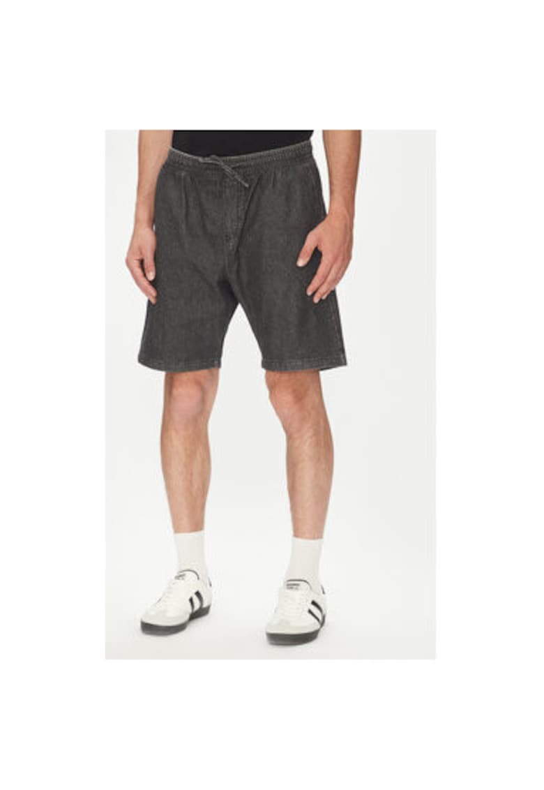 Pantaloni scurti din denim barbati Jack Jones - 12270251 - Bumbac - Negru