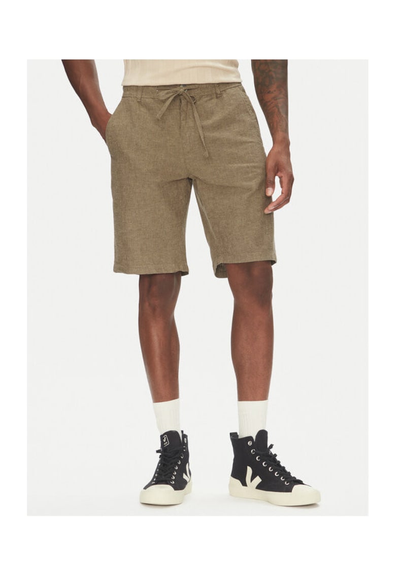 Pantaloni scurti barbati 30-508003 - In/Bumbac - Bej - Bej