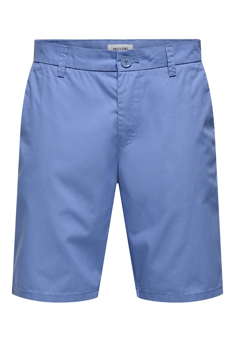 Pantaloni scurti barbati Sons - 22034682 - Bumbac/Poliester - Albastru