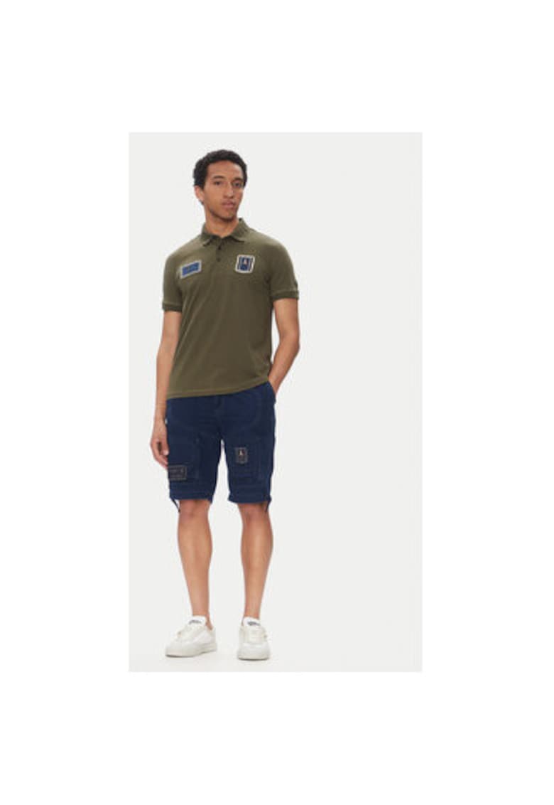 Pantaloni scurti din denim barbati 251BE252CT3507 - Bumbac - Bleumarin