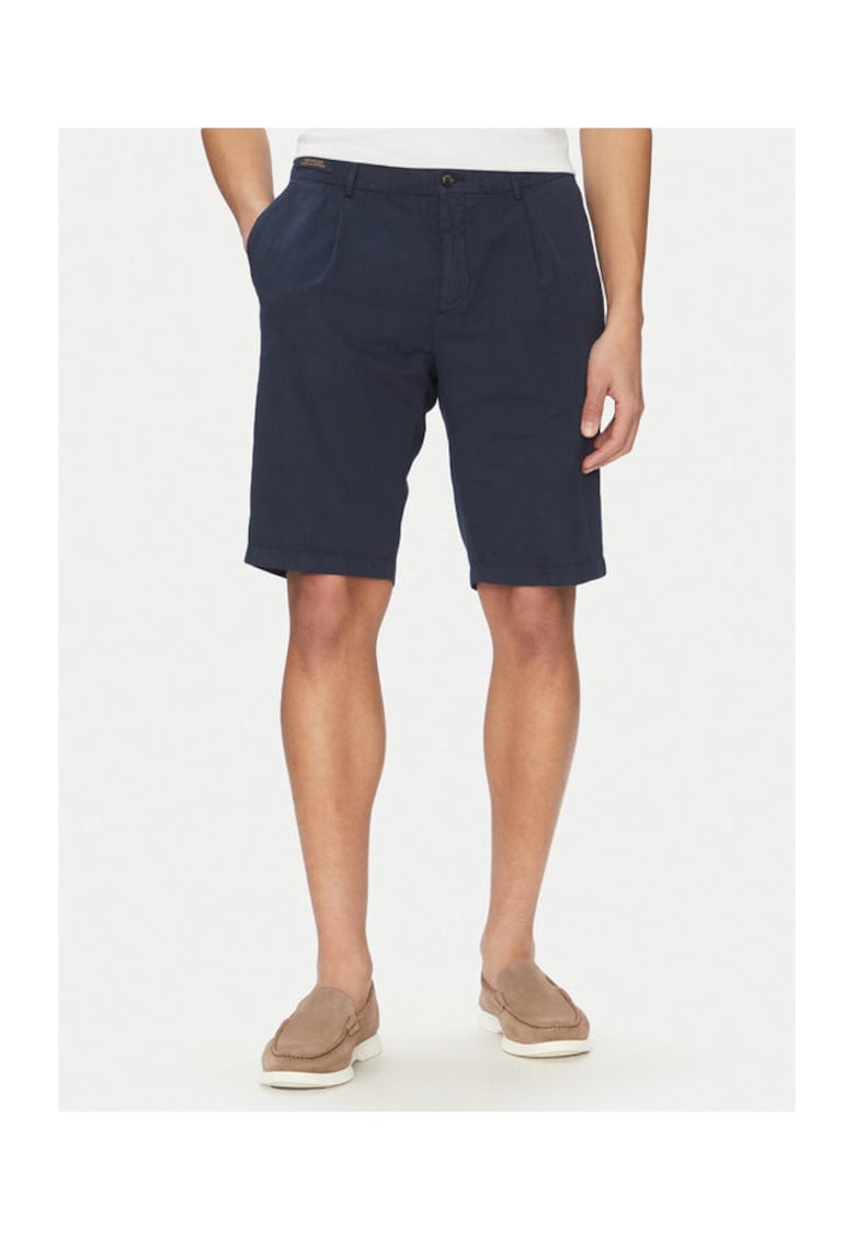 Pantaloni scurti barbati 25414034 - Bumbac/In - Bleumarin