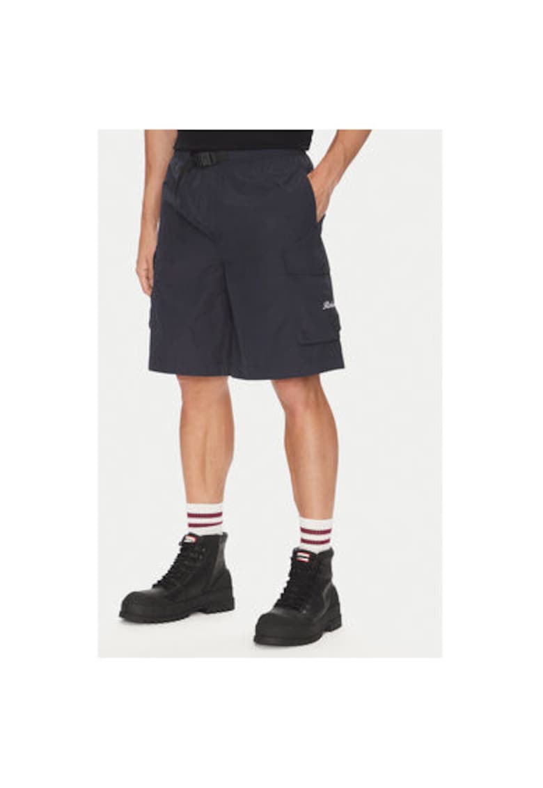 Pantaloni scurti barbati  67124BW - Poliamida/Bumbac - Bleumarin