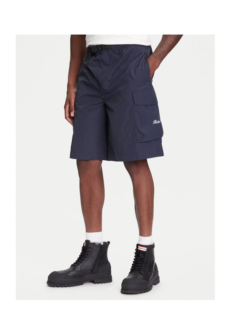 Pantaloni scurti barbati 67124BW - Poliamida/Bumbac - Bleumarin - Bleumarin