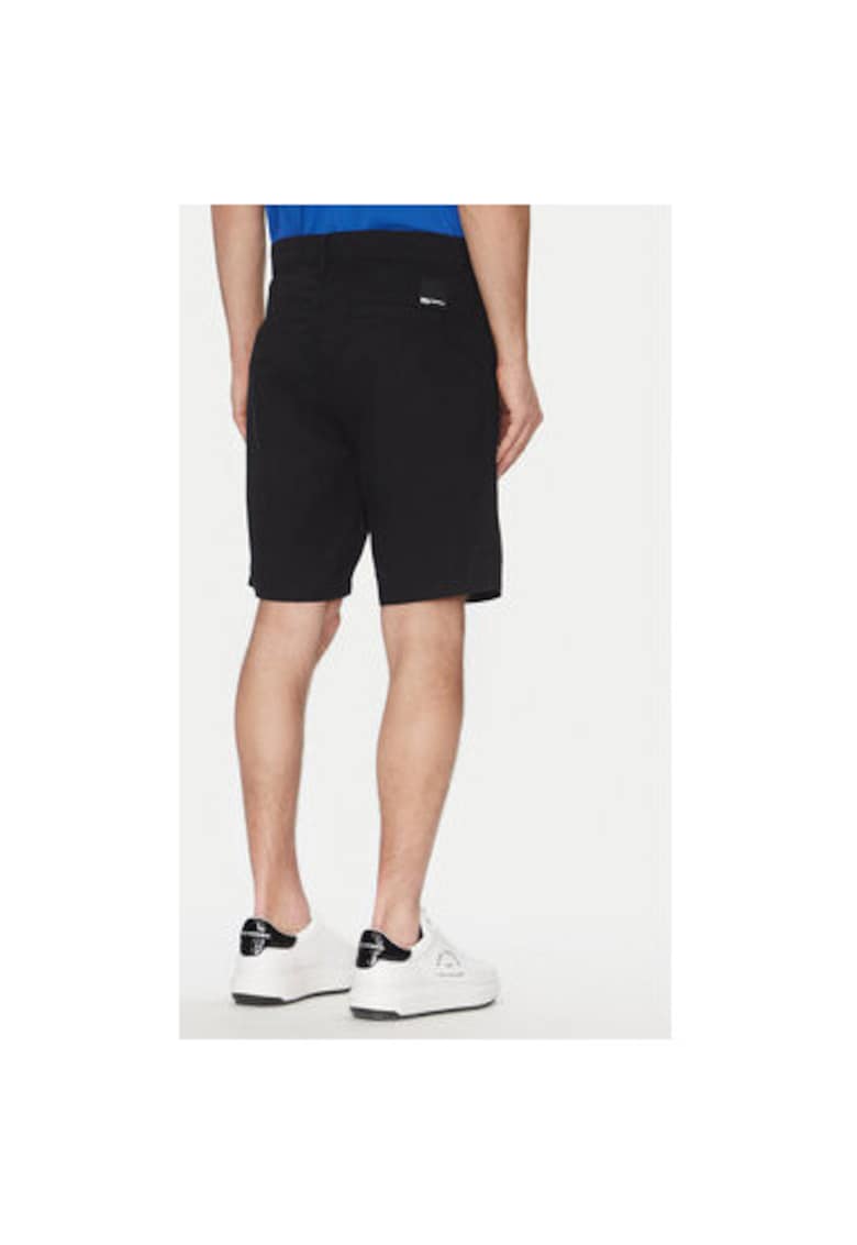 Pantaloni scurti barbati  A2M10121 - Bumbac - Negru