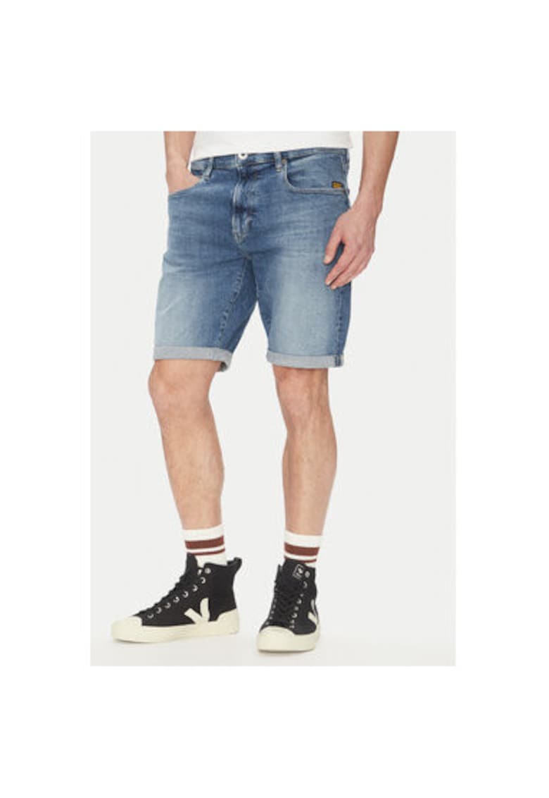 Pantaloni scurti din denim barbati G Star Raw - D10481-D634 - Bumbac - 35 US - Albastru