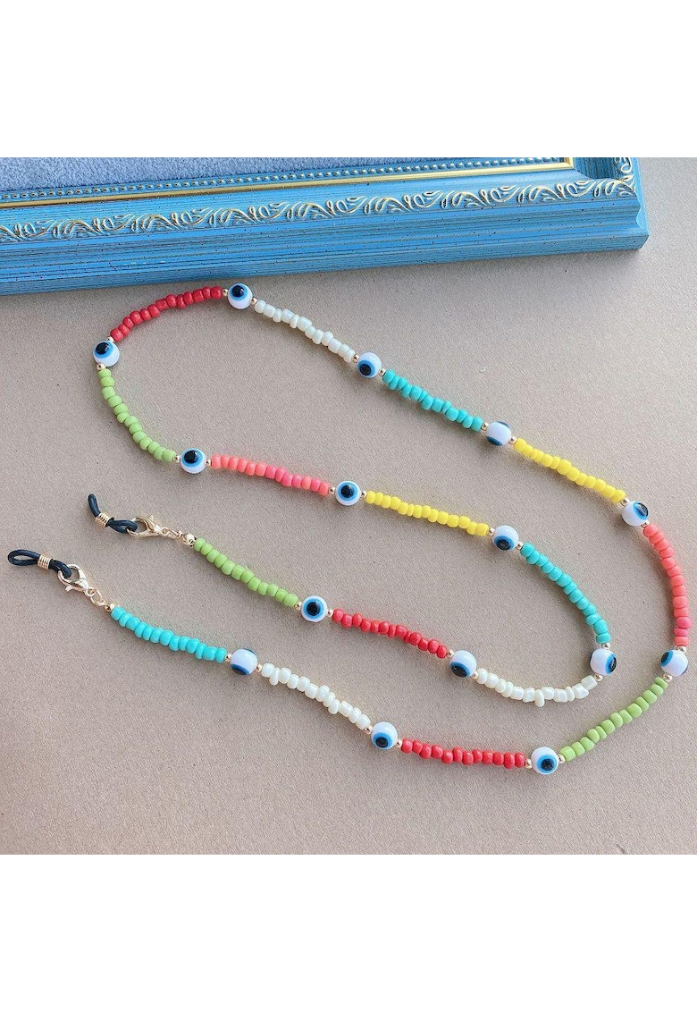 Lant de ochelari - cu margelute colorate - Paula C4 -