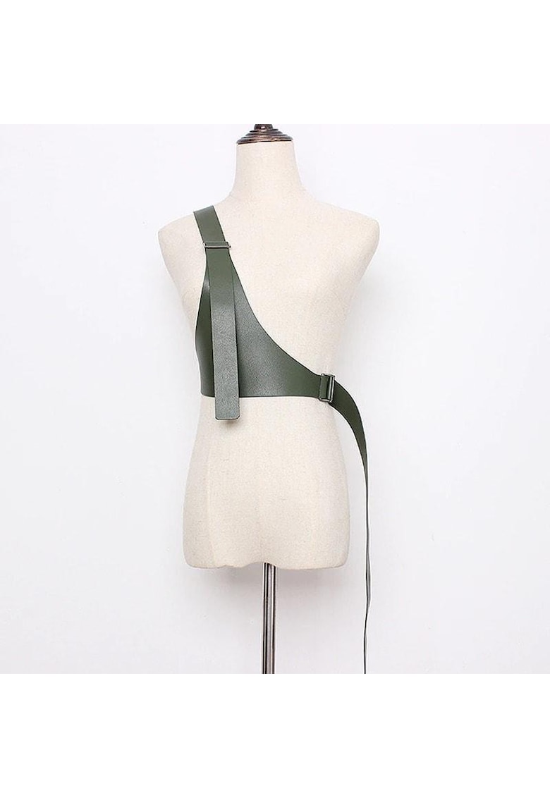 Ham verde - din piele ecologica - Christi C1 -