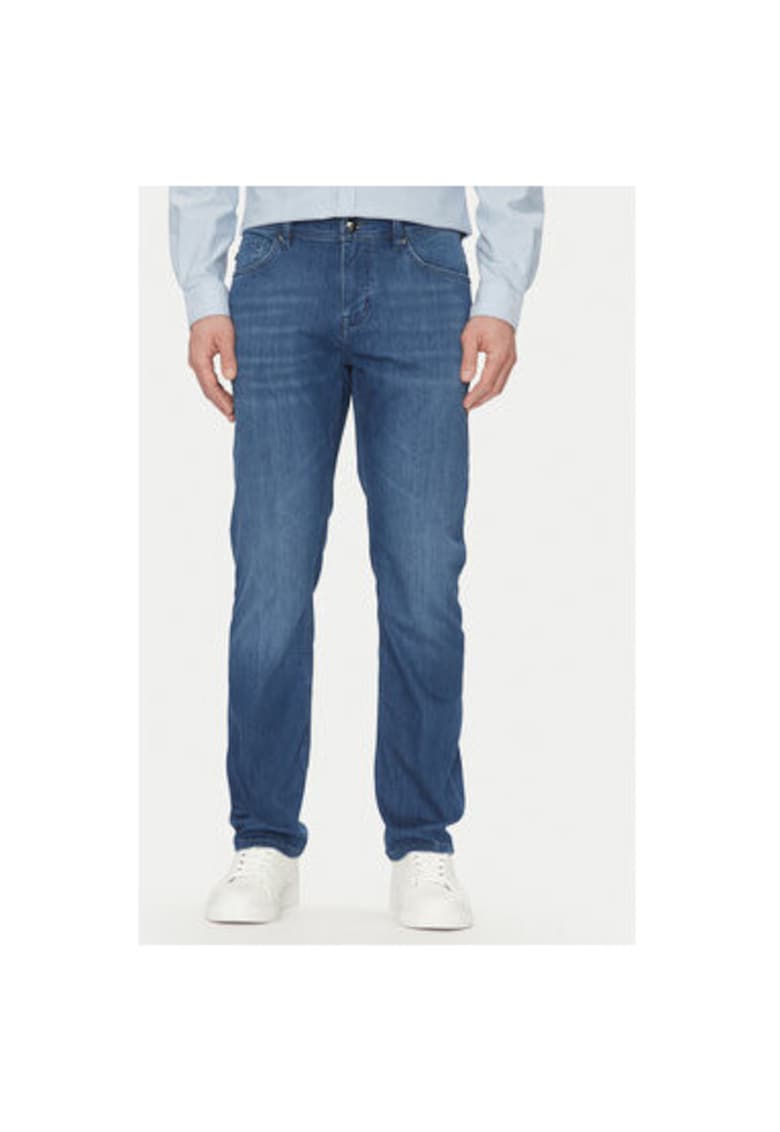 Pantaloni barbati 10015801 30046824 - Bumbac/Lyocell - Albastru - Albastru
