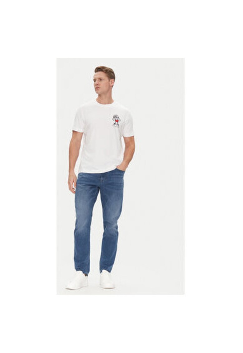 Pantaloni barbati 10020032 30047421 - Bumbac/Lyocell - Albastru - Albastru