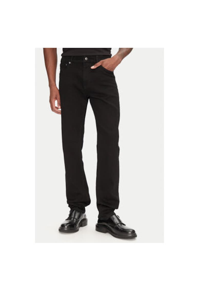 Pantaloni barbati 78OAB5S0 CDW00 - Bumbac - Negru