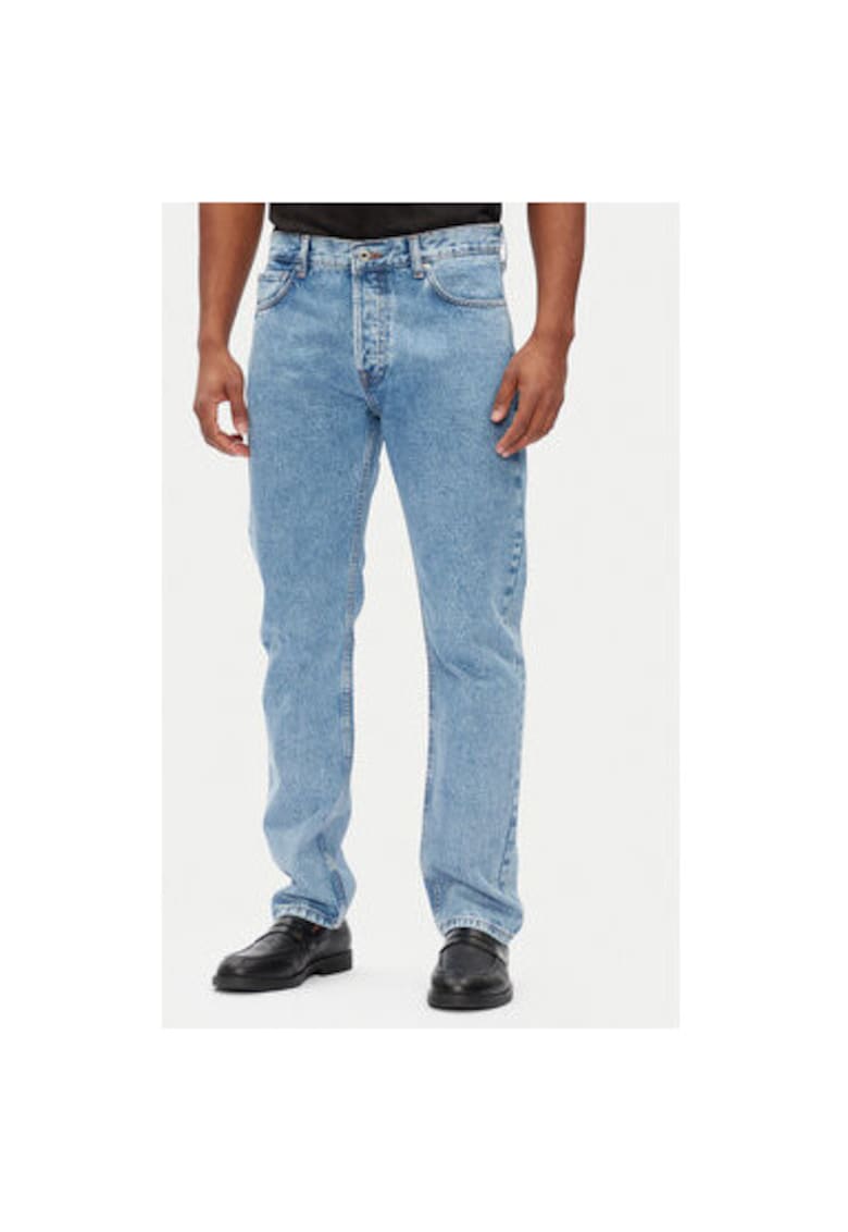 Pantaloni barbati PM207394NC9 - Bumbac - Albastru - Albastru