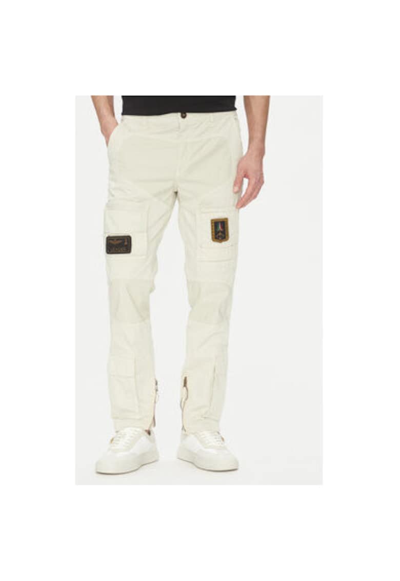 Pantaloni barbati 251PA1387CT1493 - Bumbac - Bej