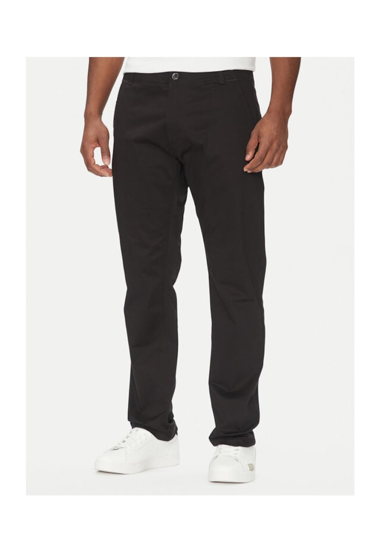 Pantaloni chino barbati G Star Raw - D25547-5126-6484 - Bumbac organic/Elastan - Negru - Negru