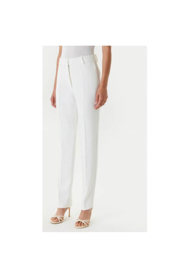 Pantaloni dama  251-PVAPLO - Poliester - Alb