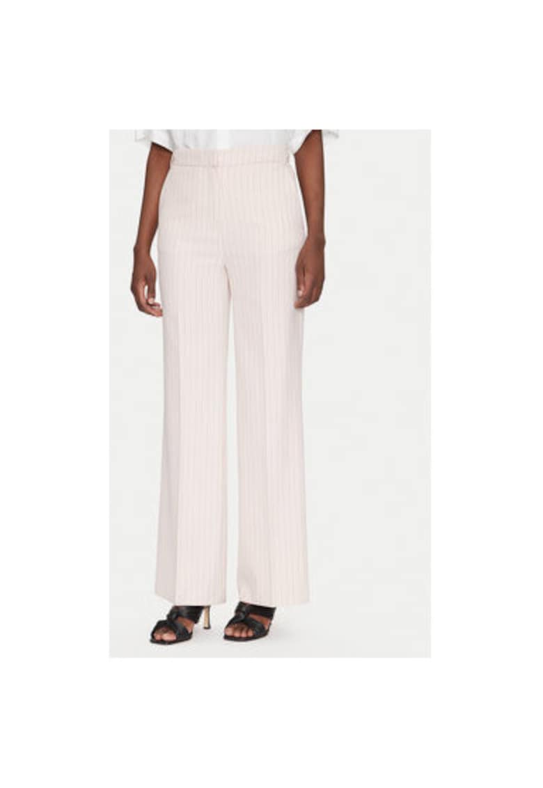 Pantaloni dama  251-PVIVI.F - Poliester/Viscoza - Ecru