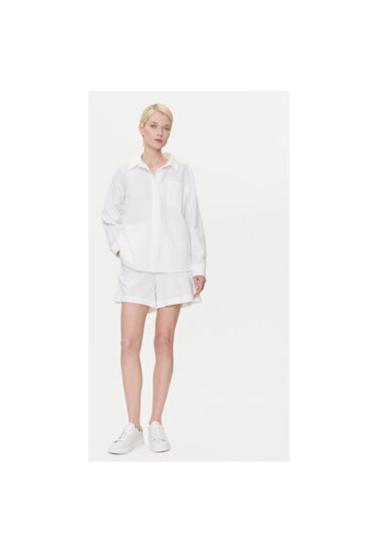 Pantaloni scurti dama 1016584 - Bumbac/In - XL INTL - Alb