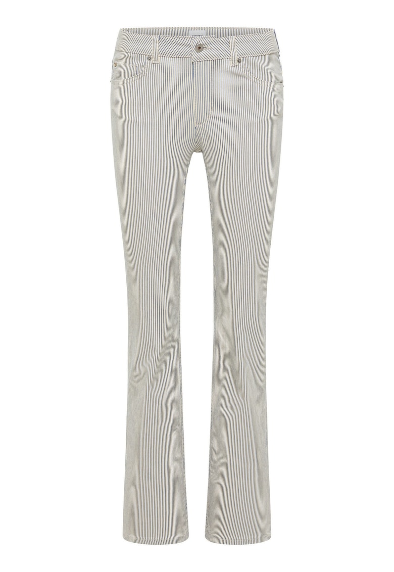 Pantaloni dama 1016549 - Bumbac - Bej - Bej
