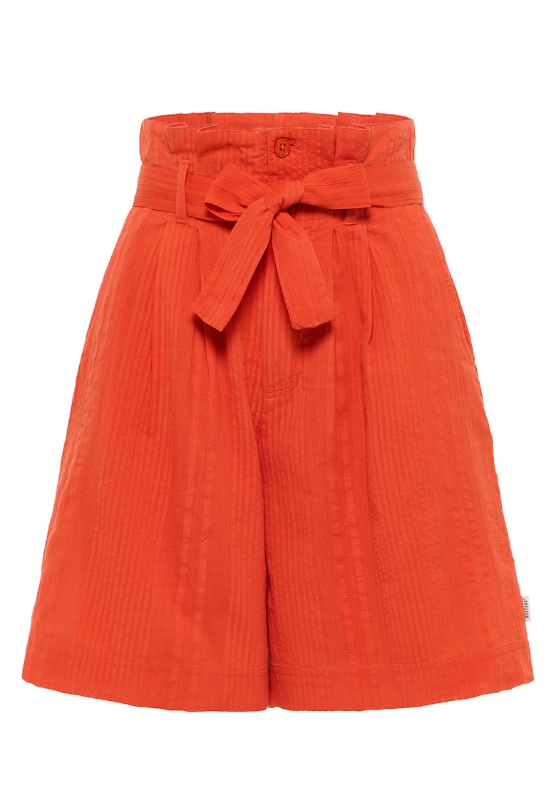 Pantaloni scurti dama 1016586 - Bumbac - Portocaliu