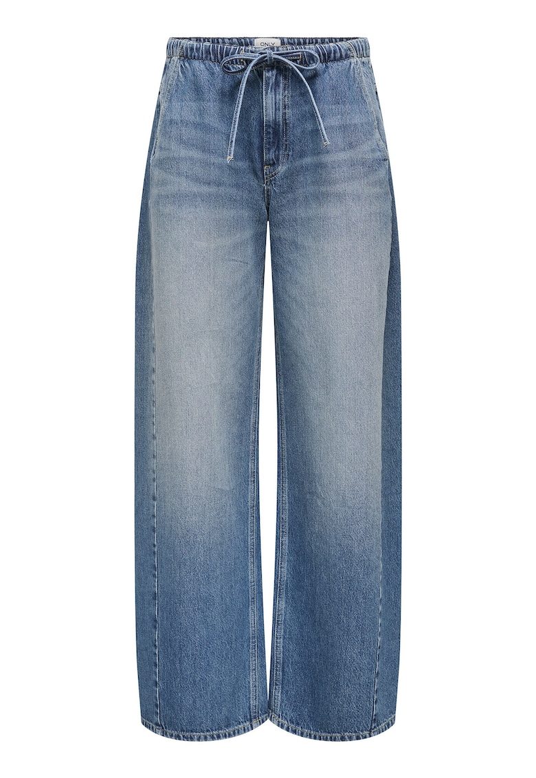Pantaloni dama 15359088 - Bumbac - Albastru - Albastru