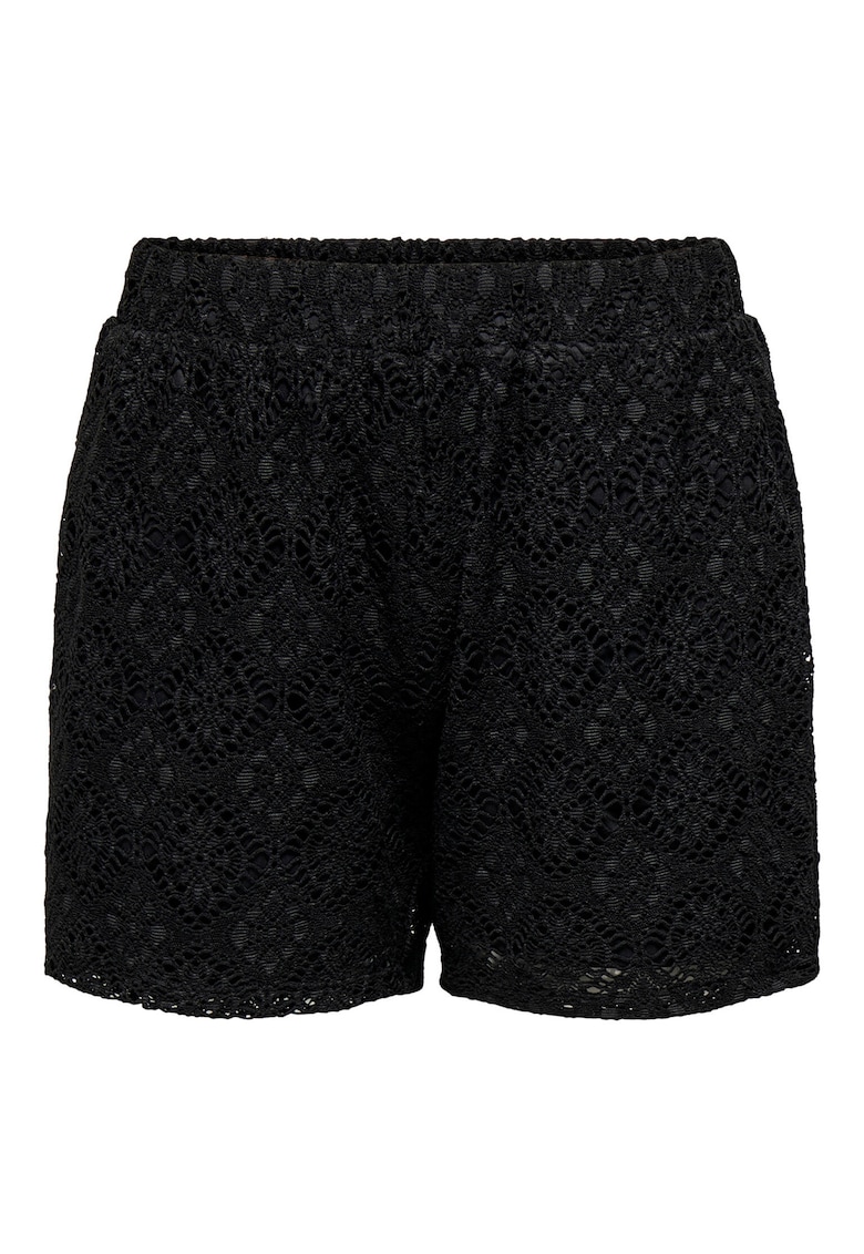 Pantaloni scurti dama  15351501 - Poliester - Negru