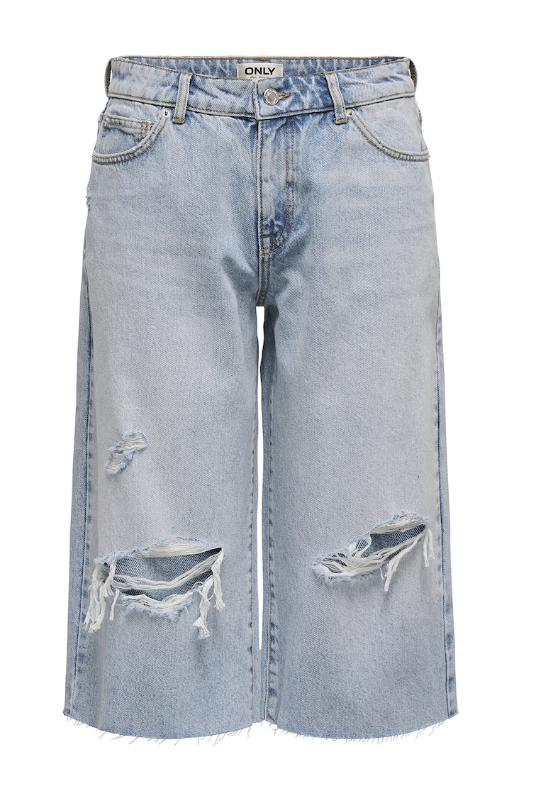 Pantaloni scurti din denim dama 15349183 - Bumbac - Albastru - Albastru