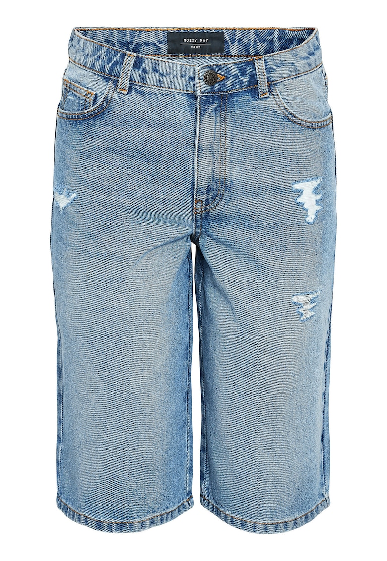 Pantaloni scurti din denim dama 27034305 - Bumbac - Albastru - Albastru