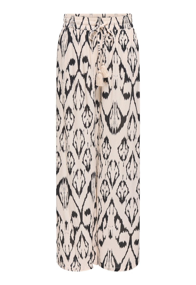 Pantaloni dama 15320106 - Viscoza - Bej - Bej