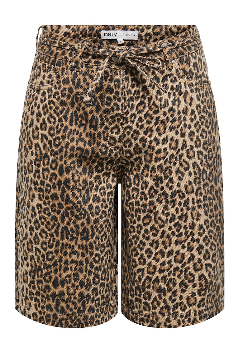 Pantaloni scurti din denim dama 15351037 - Bumbac - Maro - Maro