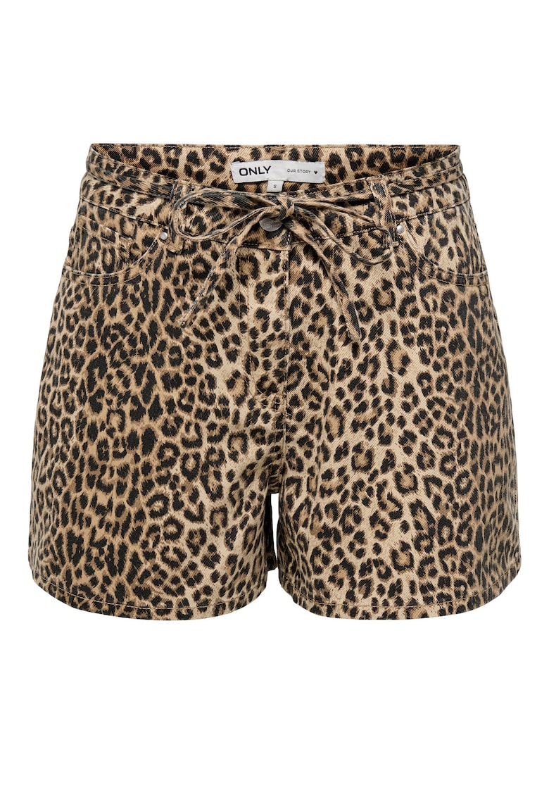 Pantaloni scurti dama 15347131 - Bumbac - Maro