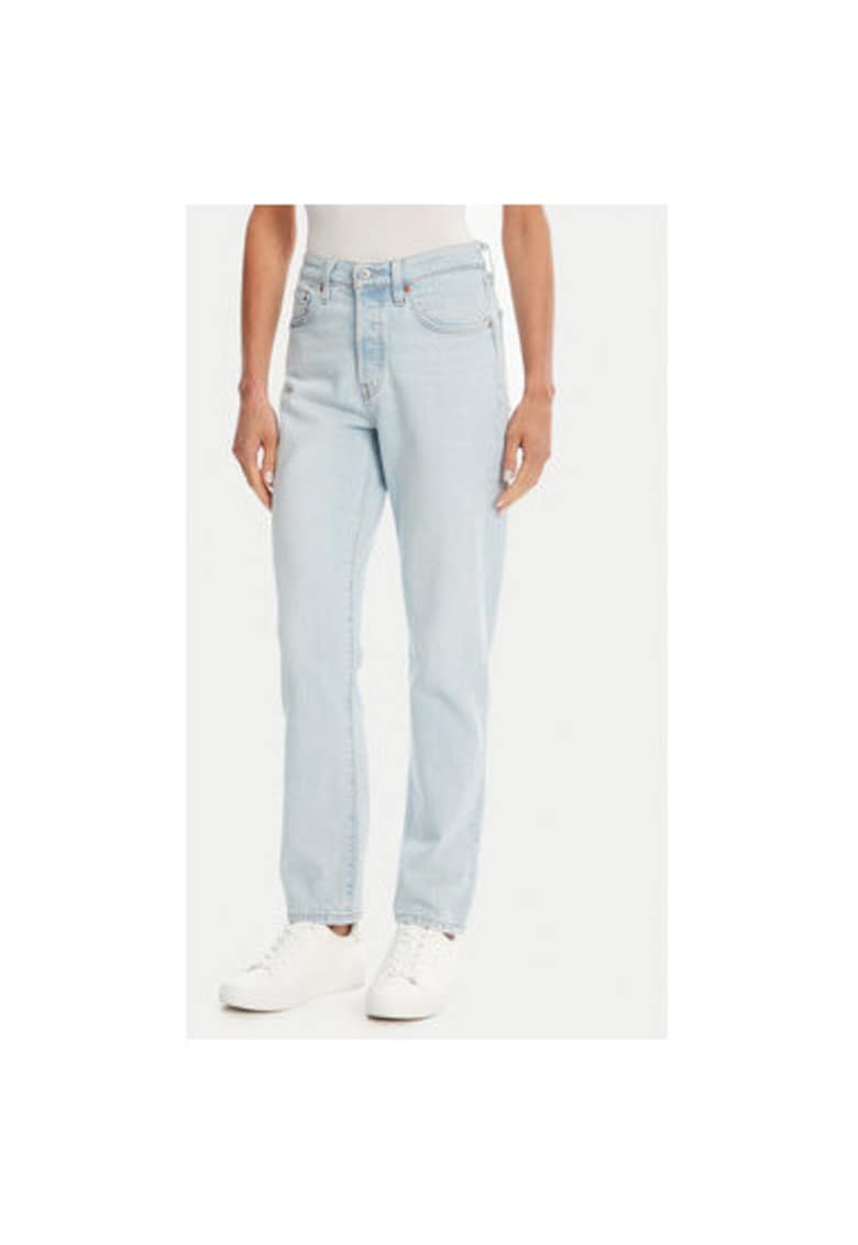 Pantaloni dama Levi S - 36200-0326 - Bumbac/Elastan - Albastru Pantaloni dama Levi S - 36200-0326 - Bumbac/Elastan - Albastru
