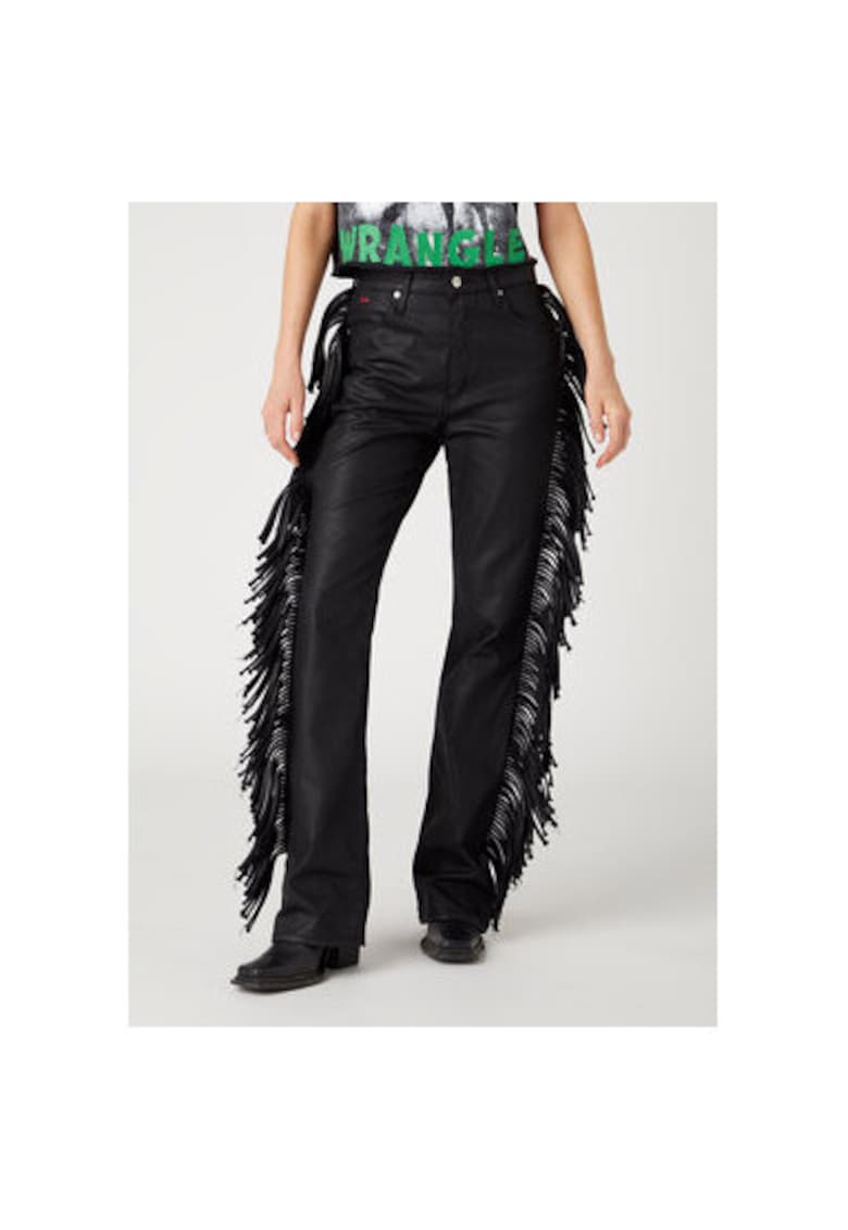 Pantaloni dama W2H3G2100 112326028 - Bumbac - W25-L32 US - Negru