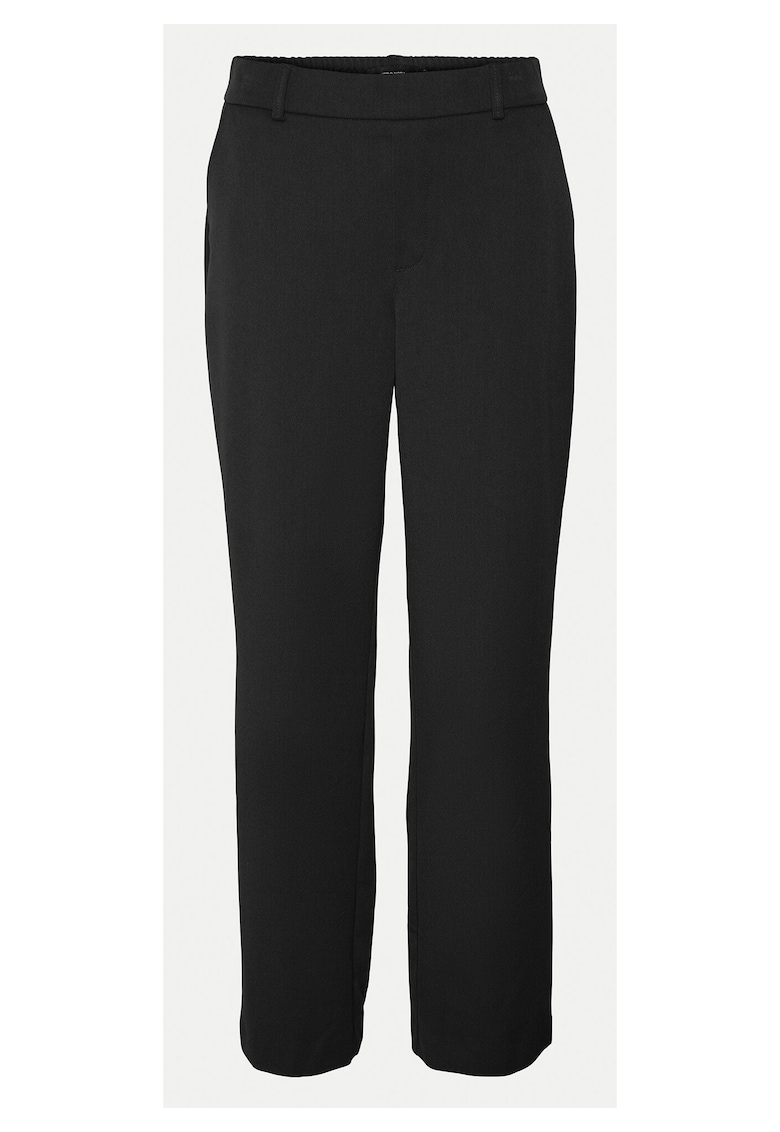 Pantaloni dama 10267718 - Poliester/Viscoza - Negru - Negru