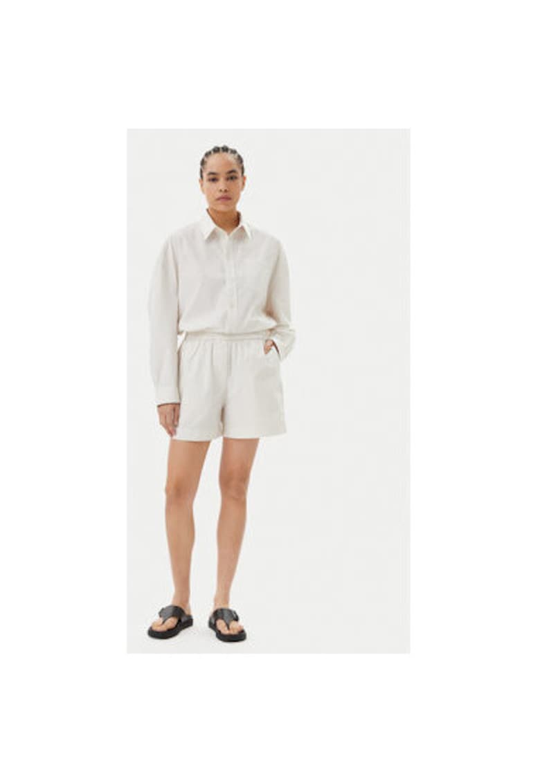 Pantaloni scurti dama 5564172 - Bumbac - Ecru