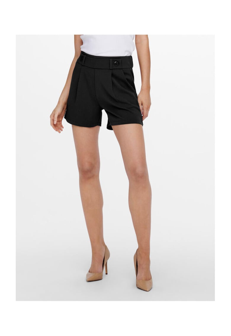 Pantaloni scurti dama 15203098 - Poliester/Elastan - Negru - Negru
