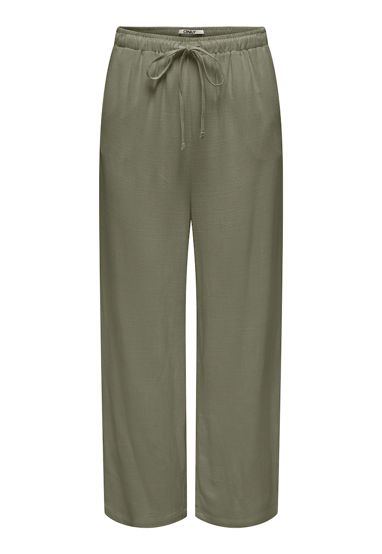Pantaloni dama 15322263 - Viscoza/In - Verde - Verde