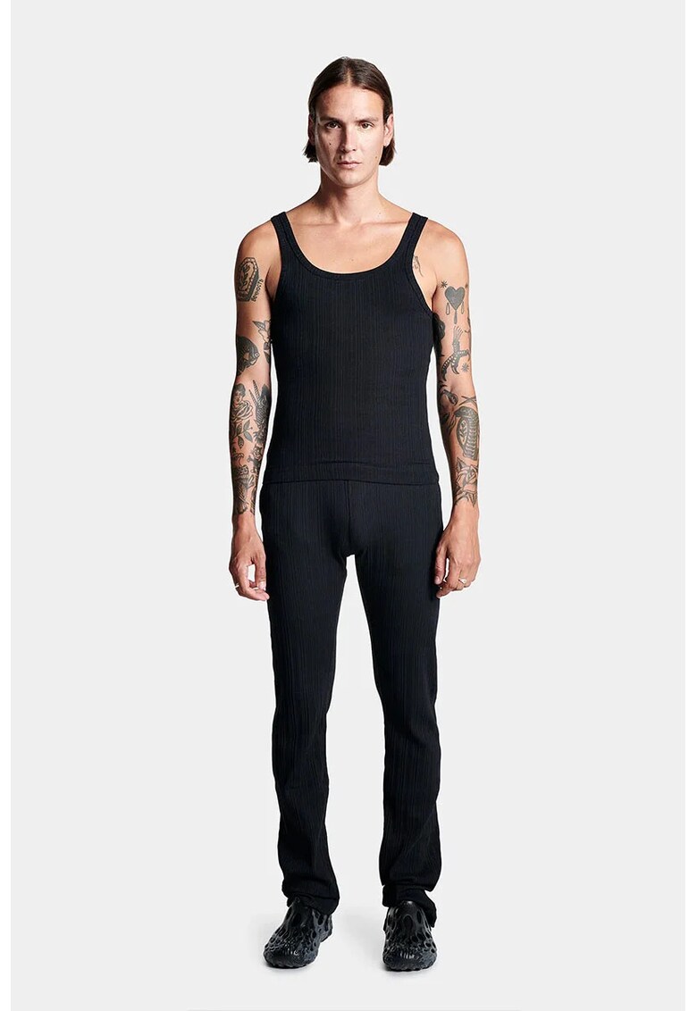 Maiou pe corp din bumbac si in inspirat din costumele de baie ale anilor '31