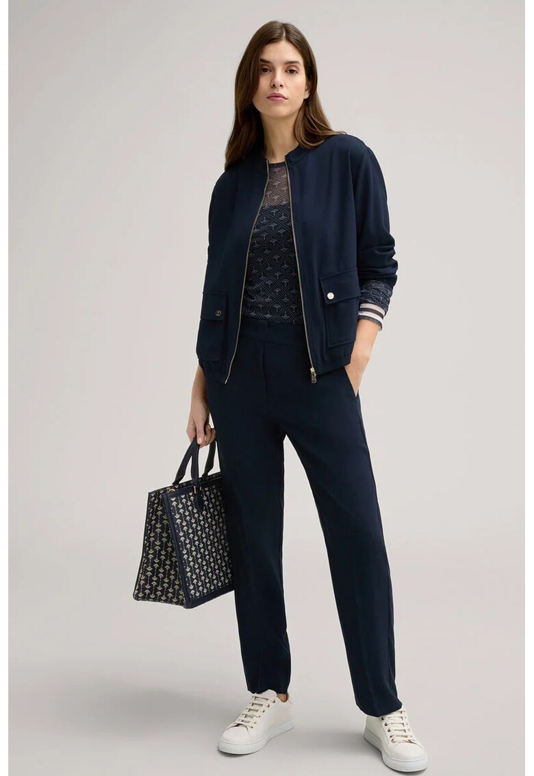 -Pantaloni casual cu bandă elastică în talie