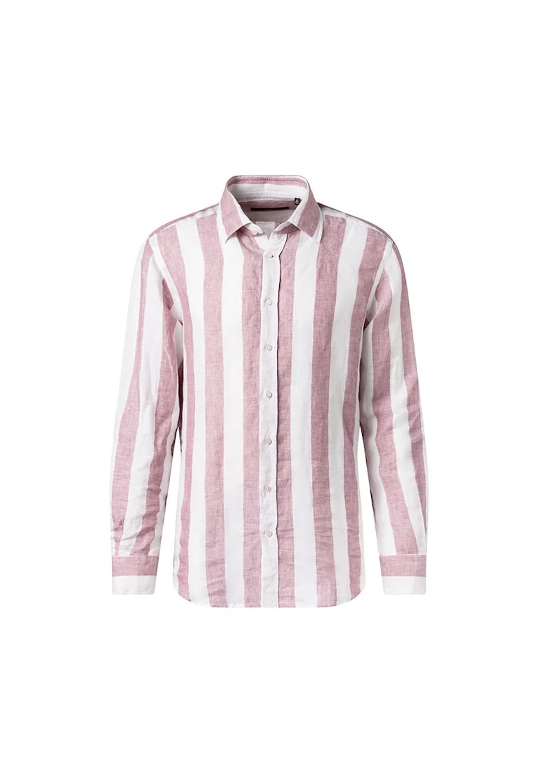 Cămașă cu mânecă lungă și imprimeu în dungi