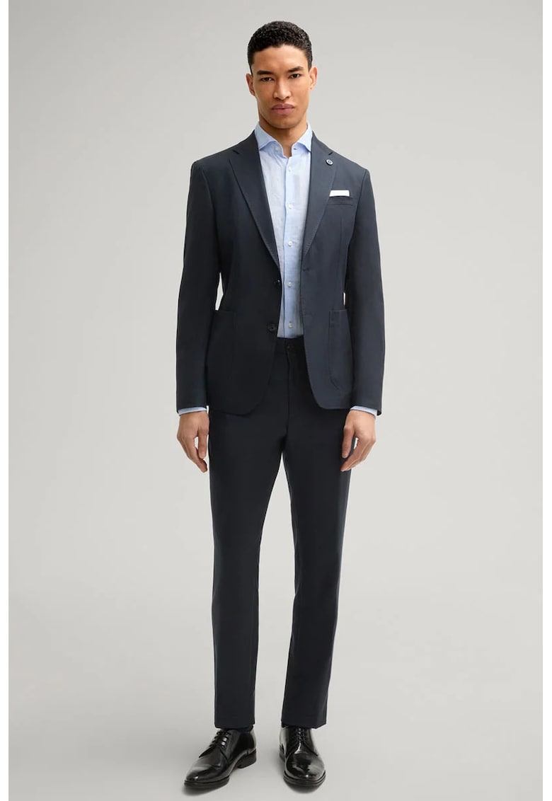 -Pantaloni casual cu buzunare laterale JP2 - Albastru inchis