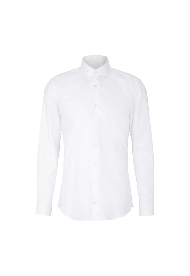 Cămașă slim-fit - cu mânecă lungă și închidere frontală prin nasturi